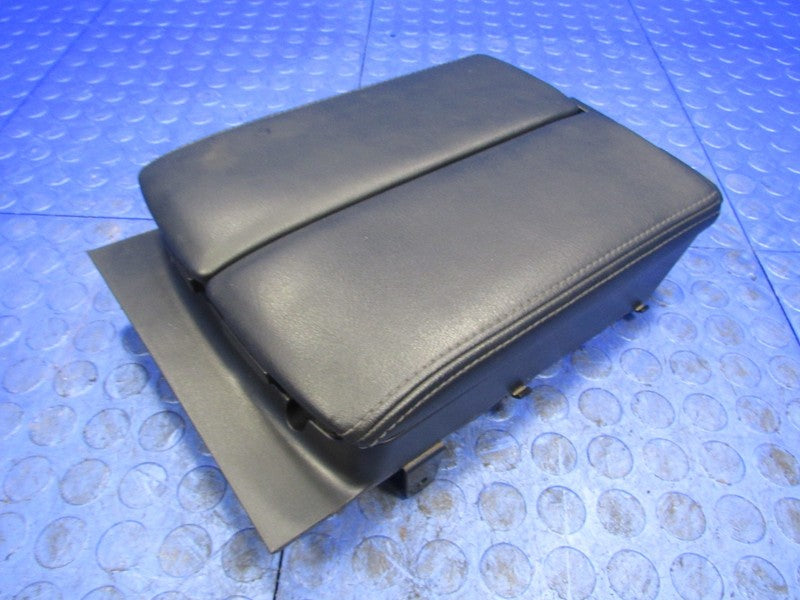 10-15 Mazda CX-9 Center Storage Console Lid Trim Armrest Leather Black