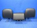 13-17 Infiniti JX35 QX60 Rear 2nd Row Headrests Head Rests Set Black L