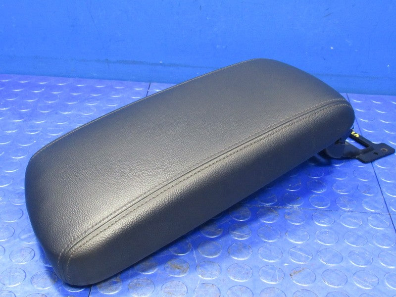 16-20 Kia Optima Center Console Storage Lid Armrest Leather Black OEM 
