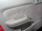 01-04 Tacoma Crew Cab Left LH Driver Side Rear Door Trim Panel Gray FK