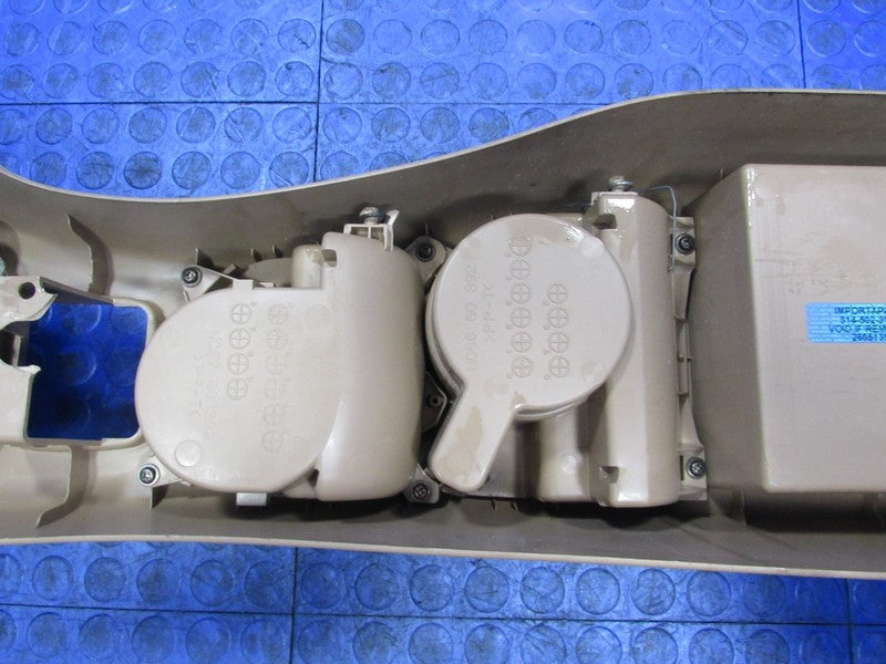 01-05 Mazda Miata MX5 MX-5 NB2 Center Console Armrest Cupholder Beige 