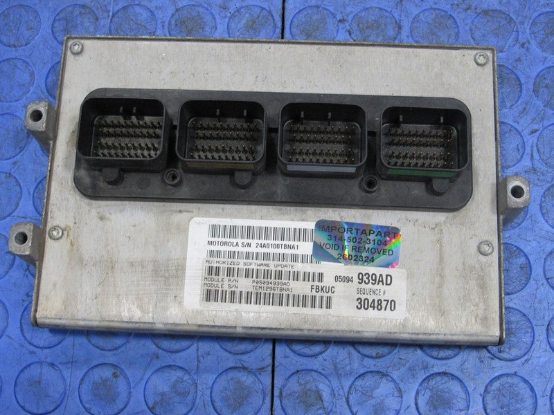 PLUG & PLAY 06 Jeep Liberty KJ 3.7L AT Engine Computer ECU 05094939 PR