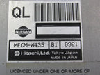 98-99 Nissan Pathfinder Infiniti QX4 ECU ECM PCM Engine Computer MECM-