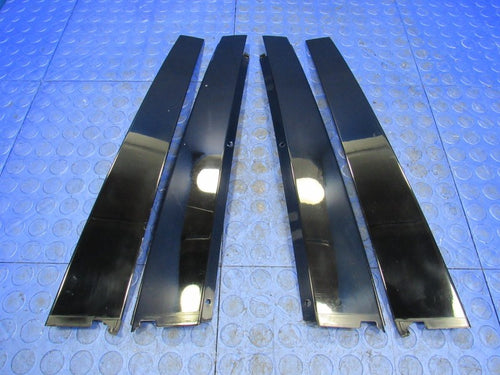 01-06 Lexus LS430 Front Rear Exterior Door B-Pillar Molding Trim Set B