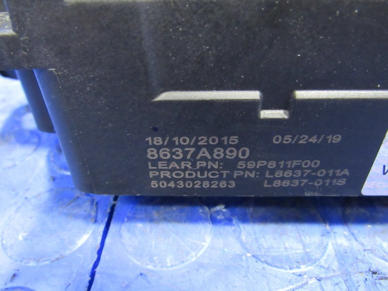 14-18 Mitsubishi Outlander Cabin Interior Fuse Relay Box Block 8637A89