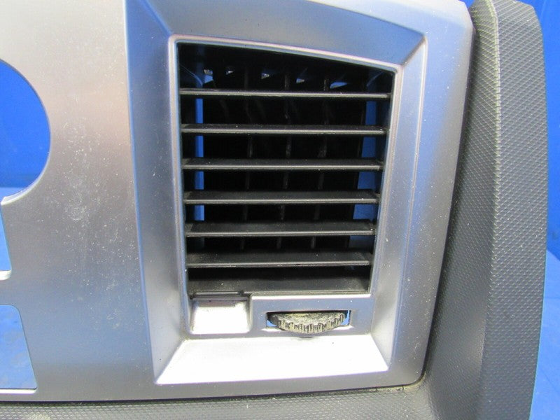 06-08 Dodge Ram Truck Heater Instrument Radio Bezel Dash Trim Vent Gre