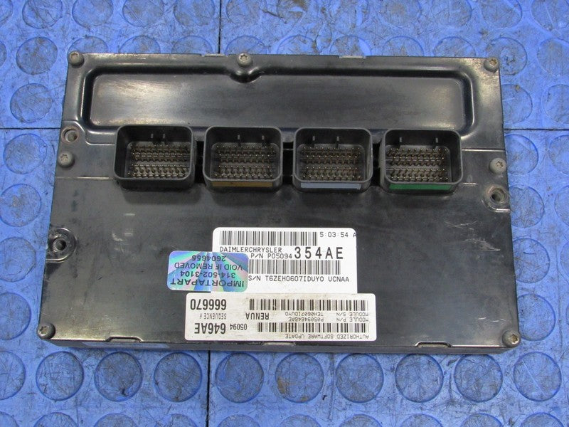 PROGRAMMED PLUG & PLAY 07 Grand Cherokee 4.7L ECU PCM 05094646AE 646 P