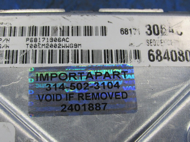 PLUG & PLAY 13 Charger 300 3.6L AT AWD Engine Computer ECU 68171306 PR