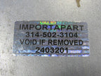 11 Nissan Juke 1.6L MR16DDT AT FWD ECU ECM PCM Engine Computer DEA010-