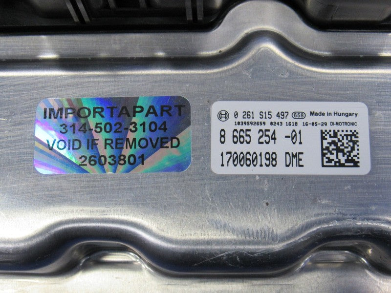 16-17 BMW 550i 650i X5 X6 N63 DME ECU ECM PCM Engine Computer 8 665 25
