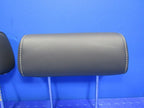 14-19 Silverado Sierra Crew Cab Rear Headrests Head Rests Set Black Le