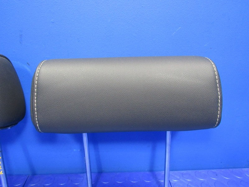 14-19 Silverado Sierra Crew Cab Rear Headrests Head Rests Set Black Le