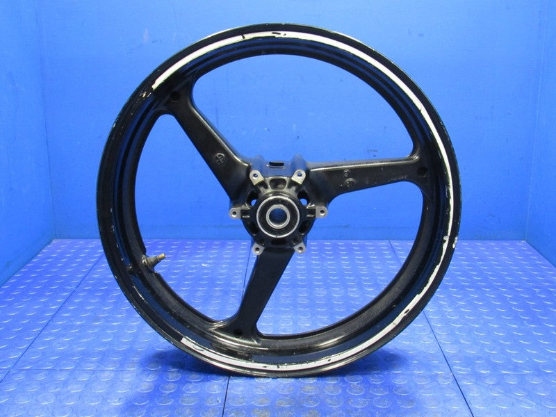 03-04 Honda CBR600RR CBR 600RR 17" Front Alloy Wheel Rim OEM Black 009
