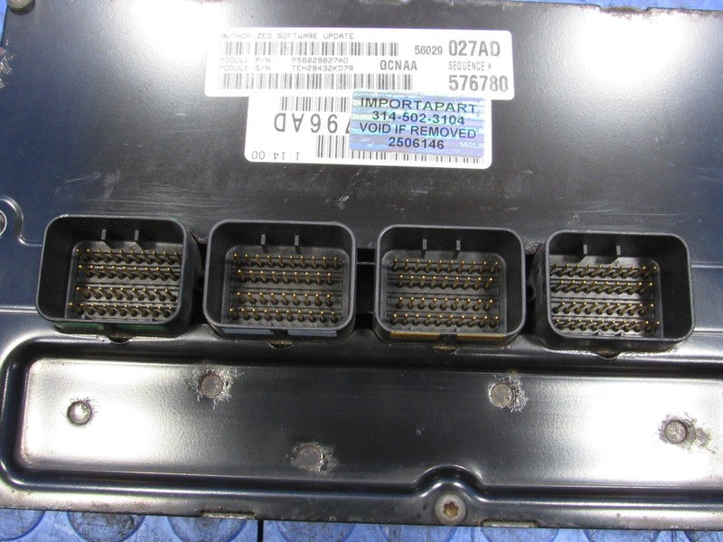 PROGRAMMED PLUG & PLAY 04 Dodge Dakota 4.7L 4X2 AT ECM 56029027AD 027 