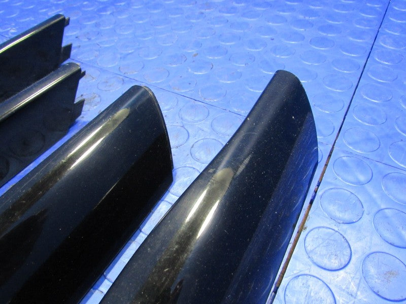03-06 Cadillac Escalade ESV Luggage Roof Rack Carrier End Caps Set Bla