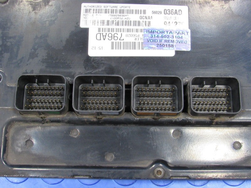 PROGRAMMED PLUG & PLAY 04 Dodge Dakota 4.7L 4x2 AT ECM 56029036AD 036 