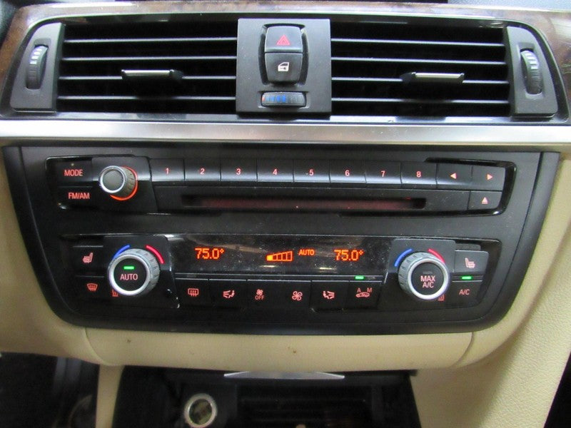 12-14 BMW 328 335 AC A/C Heater Climate Control/Radio Control Panel