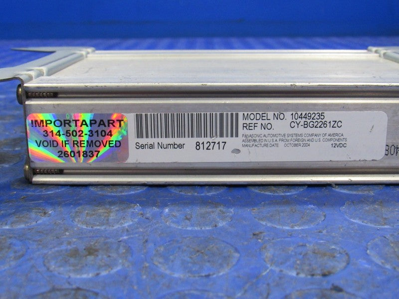 02-05 Chevrolet Impala Audio Radio Stereo Amplifier Amp OEM 10449235 1