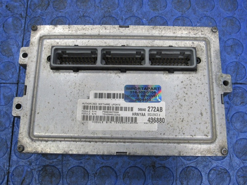 PROGRAMMED PLUG & PLAY 01 Dodge Ram Truck 5.2L MT ECU 56040272AB 272 P
