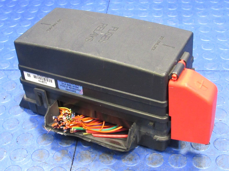 01-03 Cadillac Deville Cabin Under Seat Interior Fuse Relay Box 153287