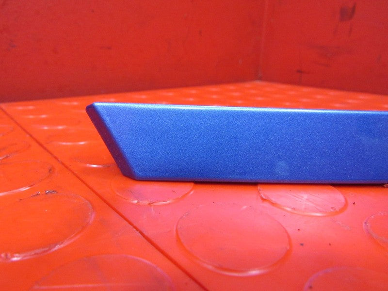 99-02 BMW Z3 Coupe Left Driver Rear Quarter Panel Seam Cover Trim Blue