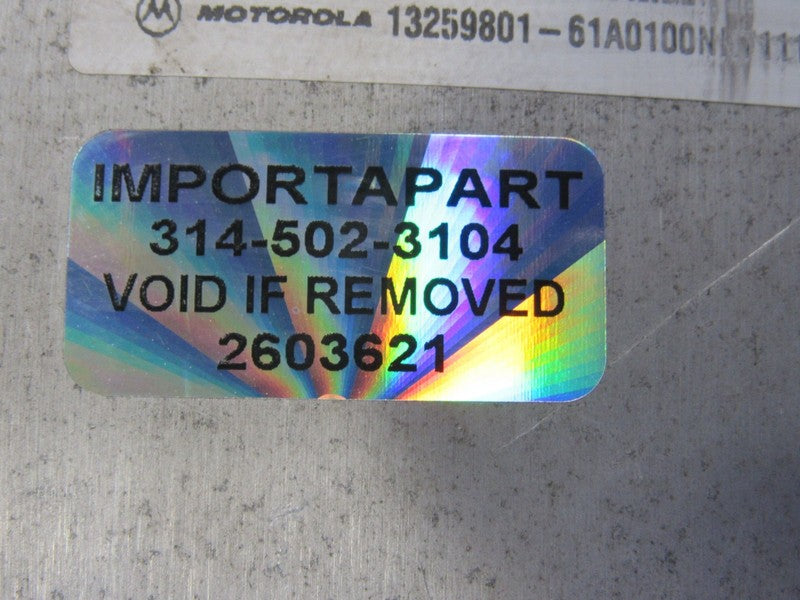01-02 Honda Accord V6 3.0L A/T ECU ECM PCM Engine Computer 37820-P8C-A