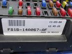 99 Ford F250 F350 Truck Under-Dash Cabin Fuse Relay Box Panel F81B-14A
