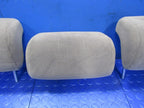 03-09 Toyota 4Runner Second Row Rear Seat Headrests Gray Cloth Set 210
