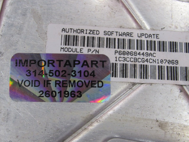 PLUG & PLAY 12 Avenger 200 3.6L AT Engine Computer ECU 68068449 PROG 1