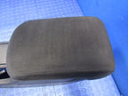08-17 Mitsubishi Lancer Center Floor Console Suede Armrest Storage Bla
