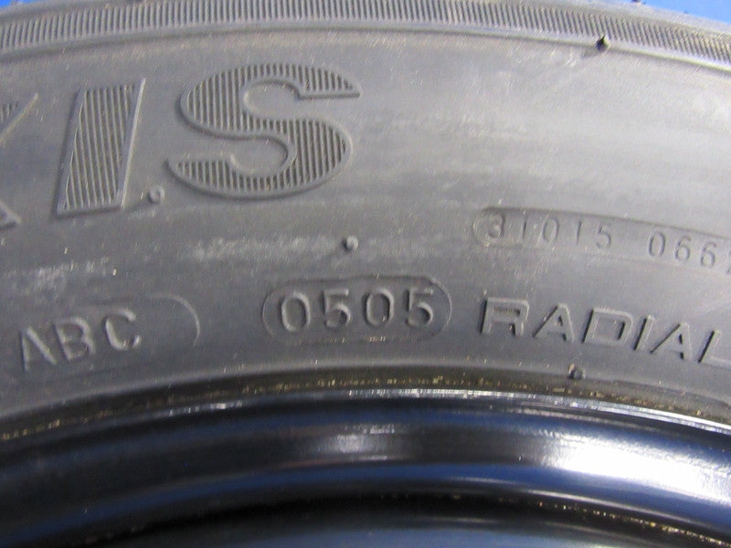 05-11 Ford Mustang 17x4 Steel Spare Tire Wheel Donut W/ Jack & Tool Ki