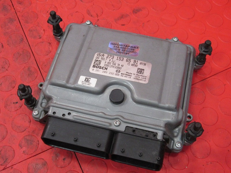 07-09 Mercedes CL550 S550 ECU ECM PCM Engine Computer UNLOCKED 273 153