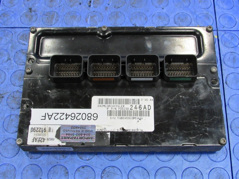 PROGRAMMED PLUG & PLAY 09 Dodge Charger 300 2.7L V6 ECM 68026422AF 422