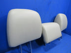 13-16 Nissan Pathfinder Rear 2nd Row Headrests Head Rests Set Tan Leat