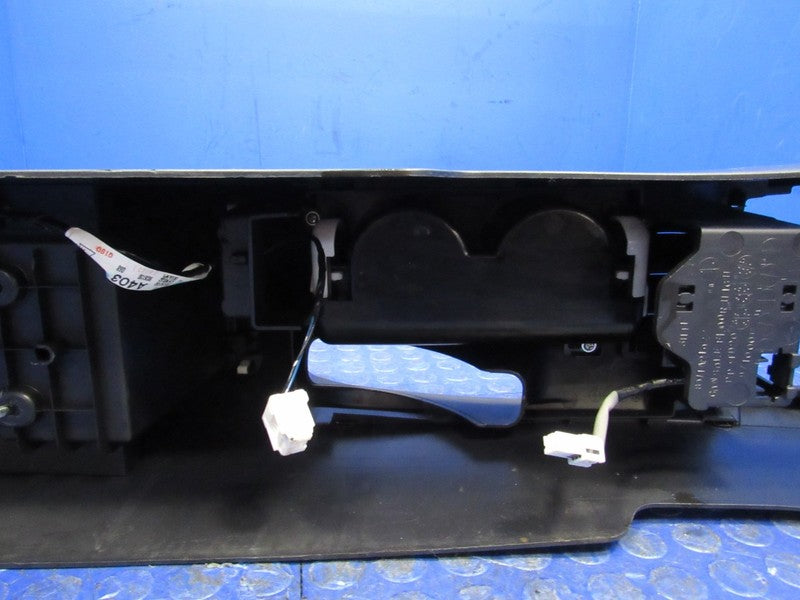 08-17 Mitsubishi Lancer Center Floor Console Suede Armrest Storage Bla