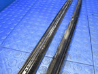 09-14 Acura TSX Windshield A Pillar Molding Trim Set Volcano Gray Meta