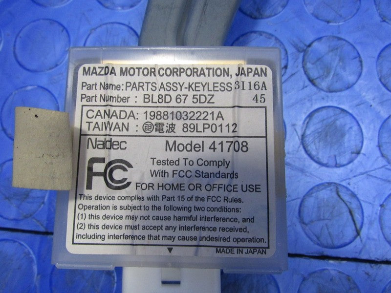 04-05 Mazda Miata MX5 MT ECU PCM Engine Computer Key Lock Set BP7V 18 