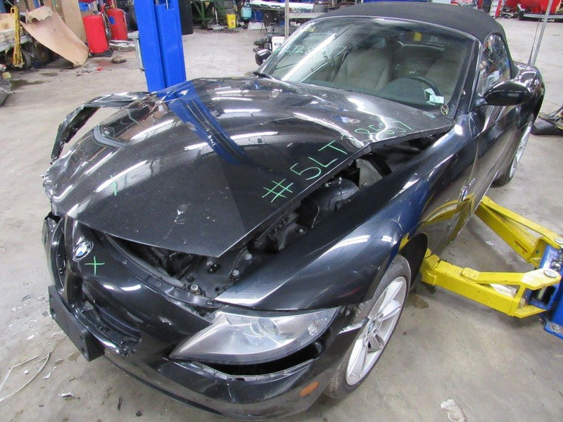 03-08 BMW Z4 E85 Fuel Tank Door Gas Filler Lid Black Sapphire Metallic