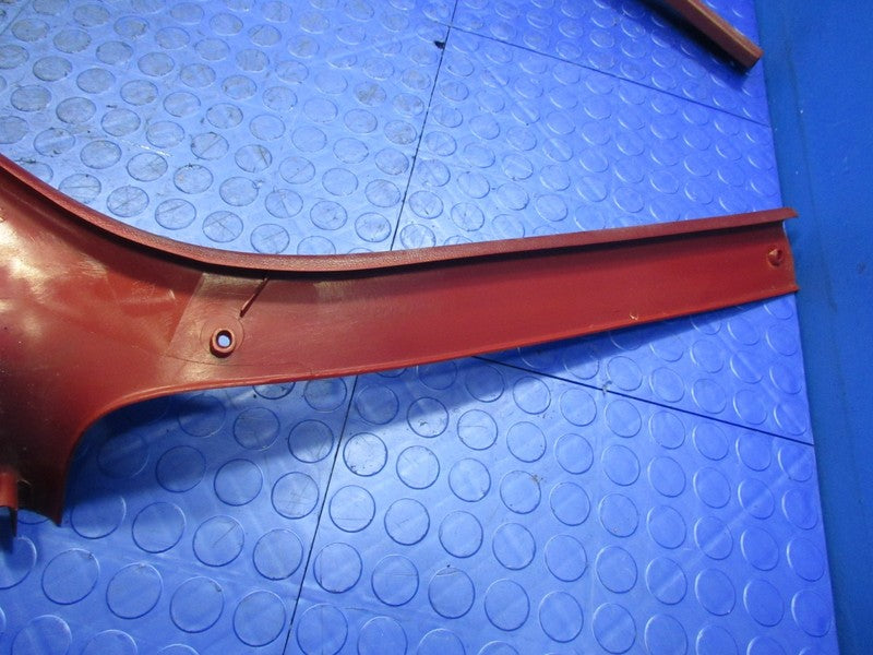 92-96 Ford F150 F250 F350 Bronco Right Left A-Pillar Trim Set Tan Moch