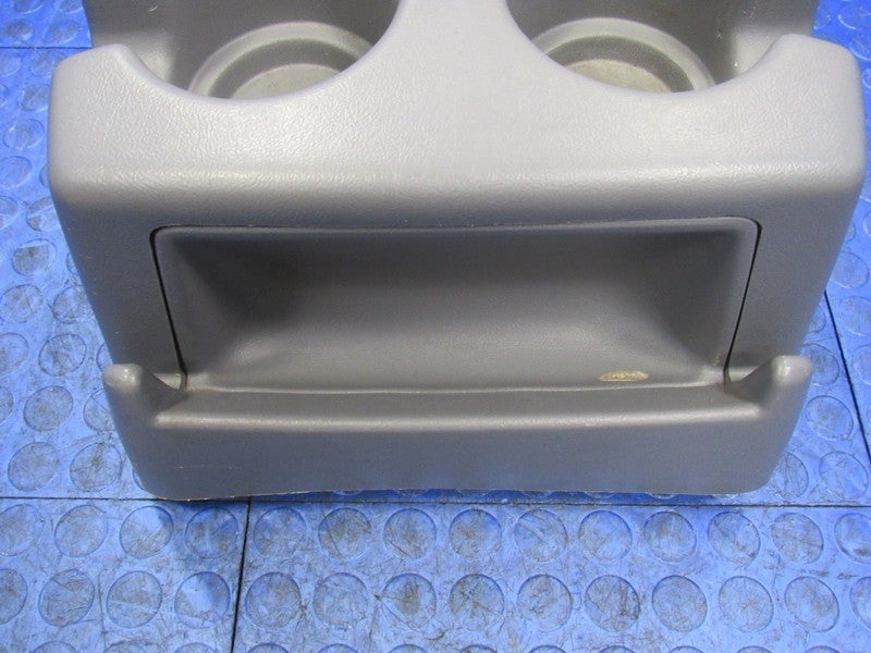 92-96 Ford F150 F250 F350 Bronco Bench Seat Center Console Dual Cuphol
