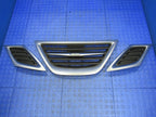 08-11 Saab 9-3 93 Three 3-Piece Upper Grille Grill Set Assembly OEM 54