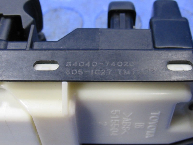 12-15 Scion iQ Left LH Driver Side Master Power Lock Window Switch OEM