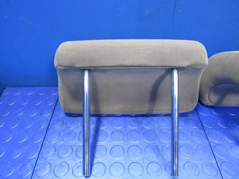 03-09 Toyota 4Runner Second Row Rear Seat Headrests Gray Cloth Set 210