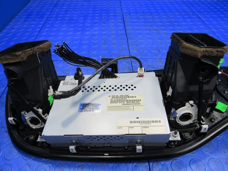 14-16 Dodge Dart Instrument Cluster Dash Bezel Radio Surround Vent Tri