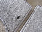 07-12 Acura RDX Floor Mats Set Carpet Liners Pads Medium Gray / Taupe 