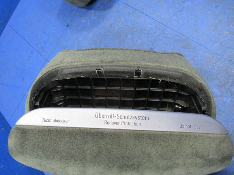 01-06 BMW 3 Series ZHP Convertible Suede Rear Seat Headrest Head Rest 