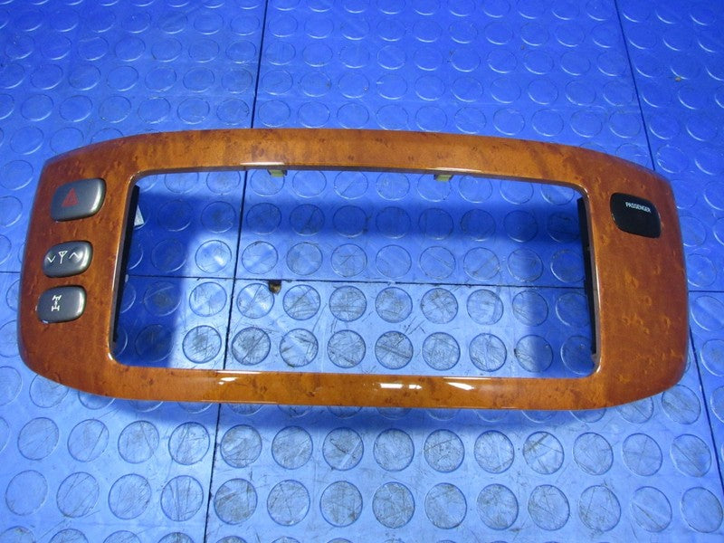 03-07 Lexus LX470 UZJ100 Console Shifter Door Bezel Cup Holder Woodgra