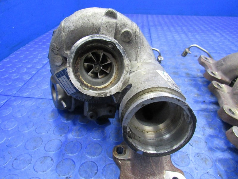15-18 Porsche Macan S GTS 95B 3.0L V6 Twin Turbo Turbocharger Pair LH 