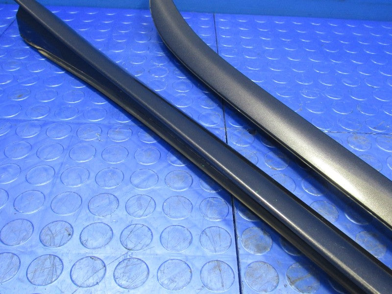 09-14 Acura TSX Windshield A Pillar Molding Trim Set Volcano Gray Meta