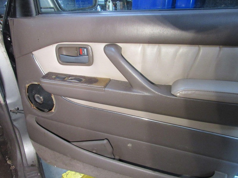 91-97 Land Cruiser Right RH Passenger Side Front Door Trim Panel Gray